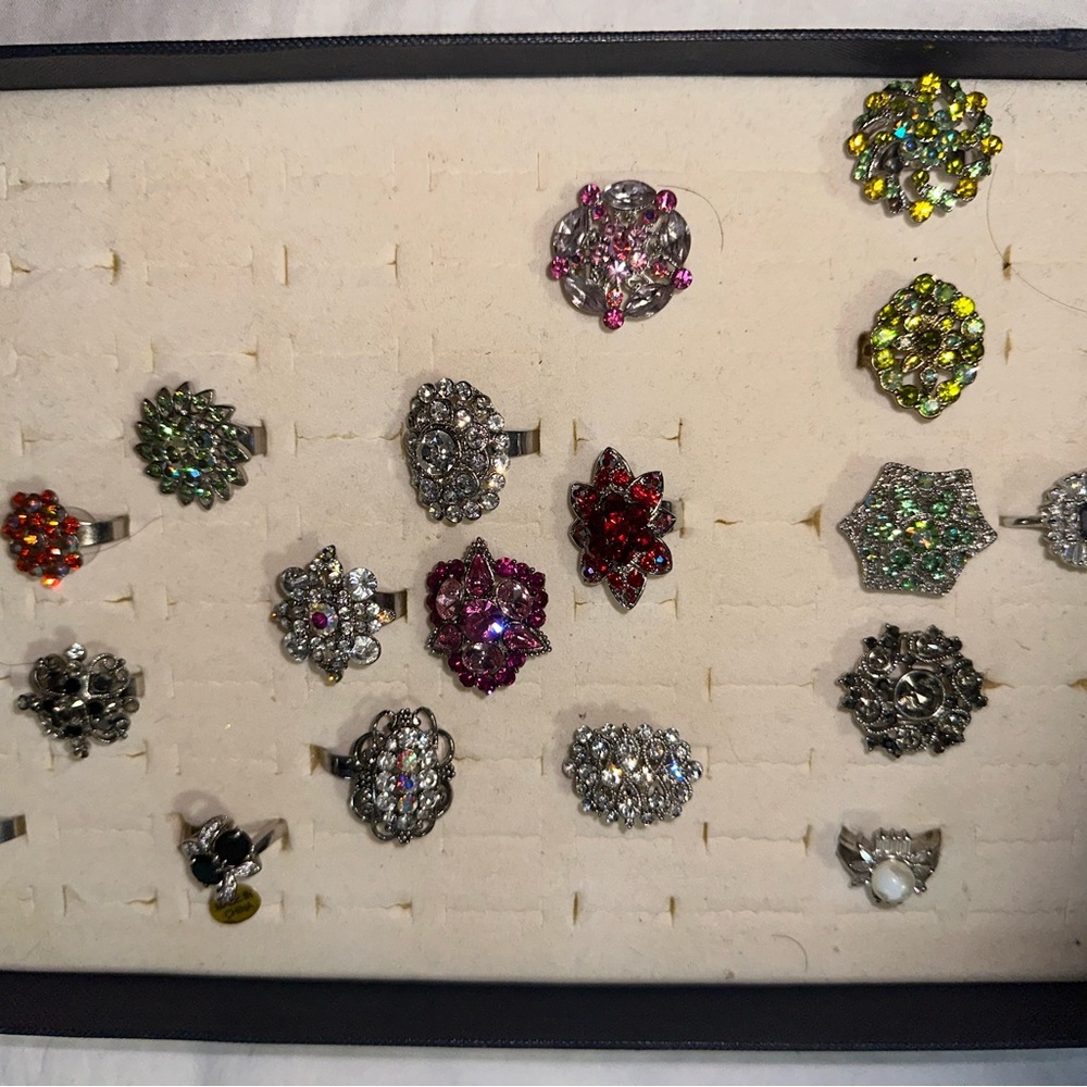 Beautiful colors rings for sale